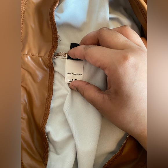 Light brown leather pants - Picture 4 of 4